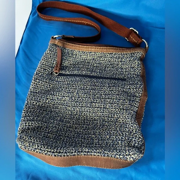 The Sak Brown and Black Leather Bag - Picture 2 of 4